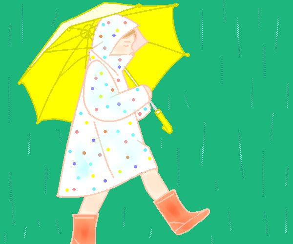 雨降り by ヤッホー ( PaintBBS NEO ) 