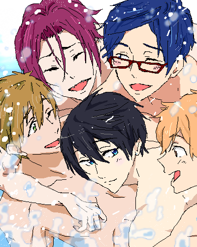 Free!   by めいちゃ 400 x 500