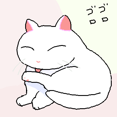 白猫さん   by ジロー 400 x 400
