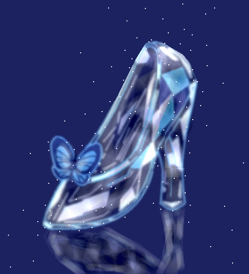 ラブリーガラス の 靴 シンデレラ 靴 イラスト ただのディズニー画像