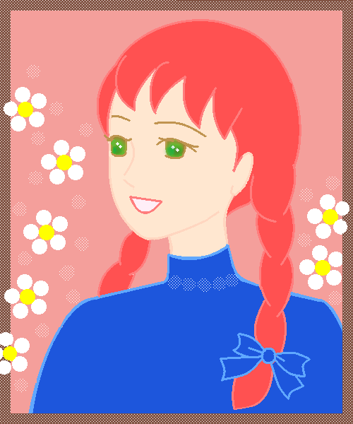 赤毛のアン   by ヤッホー 500 x 600