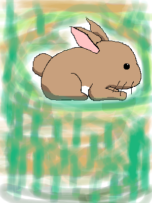 ウサギさん～ by レイド ( PaintBBS NEO ) 