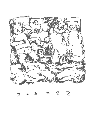 「寝床」イラスト/くもり羊2019/12/14 14:27