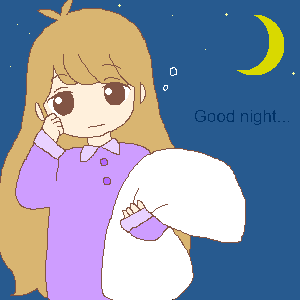 「おやすみなさい」イラスト/spoon2020/05/19 13:23